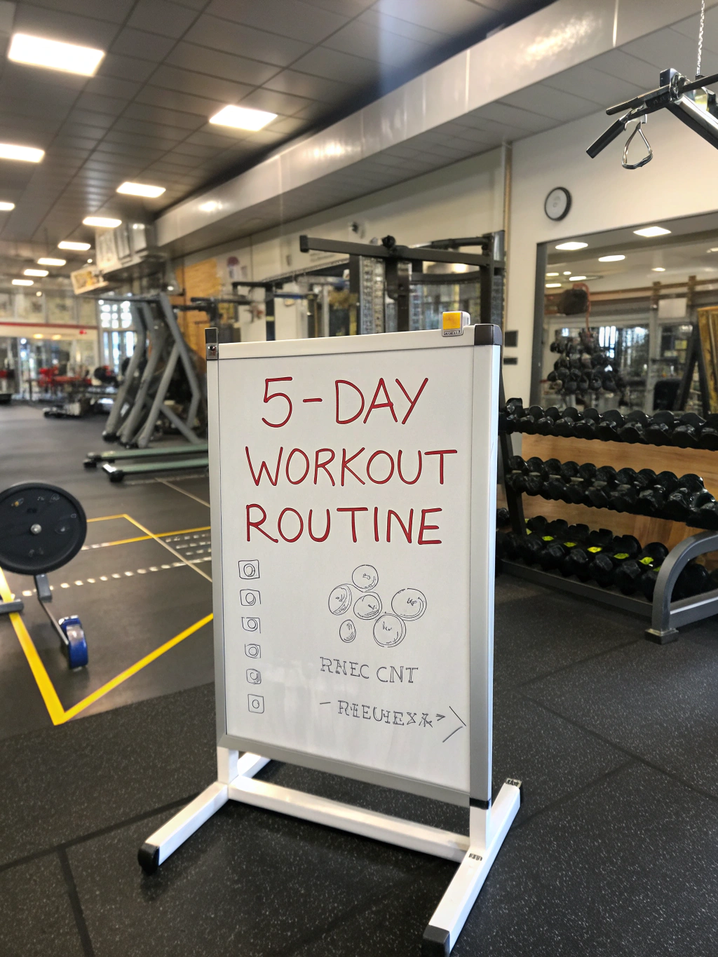 full body 5 day workout routine