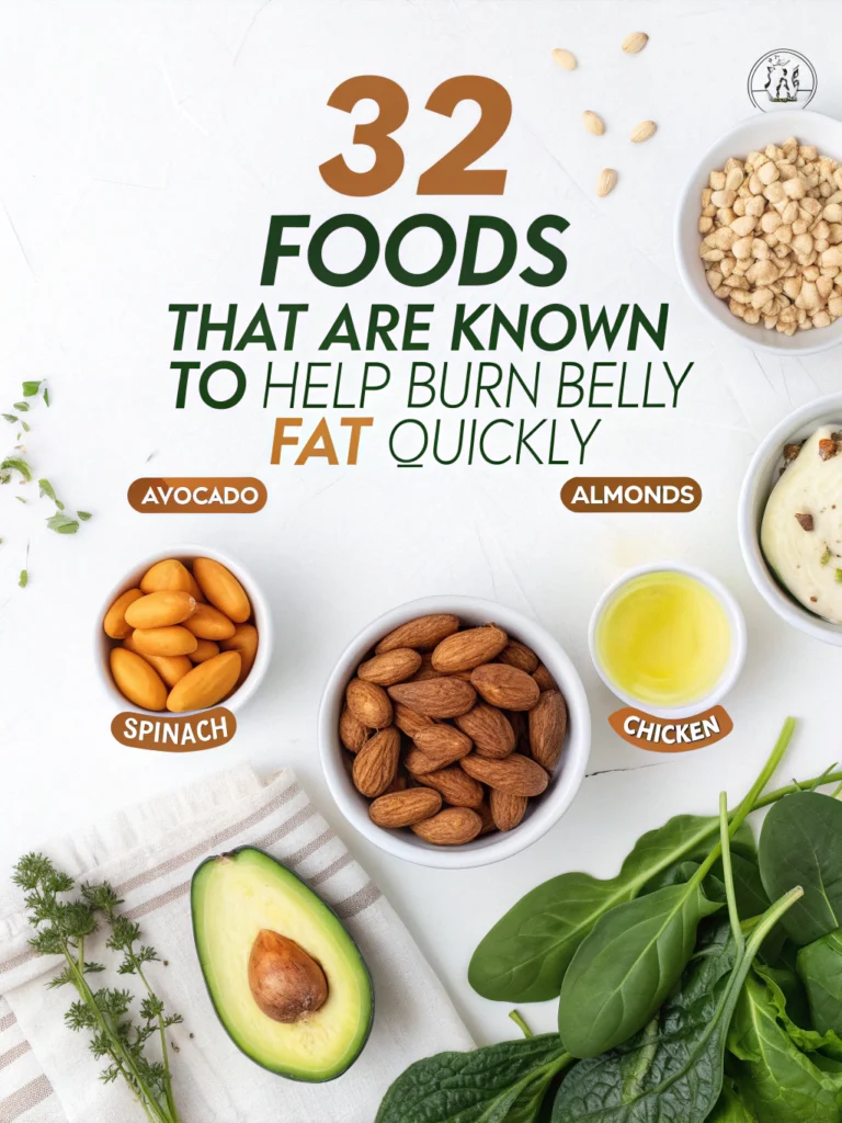 32 foods that burn belly fat fast