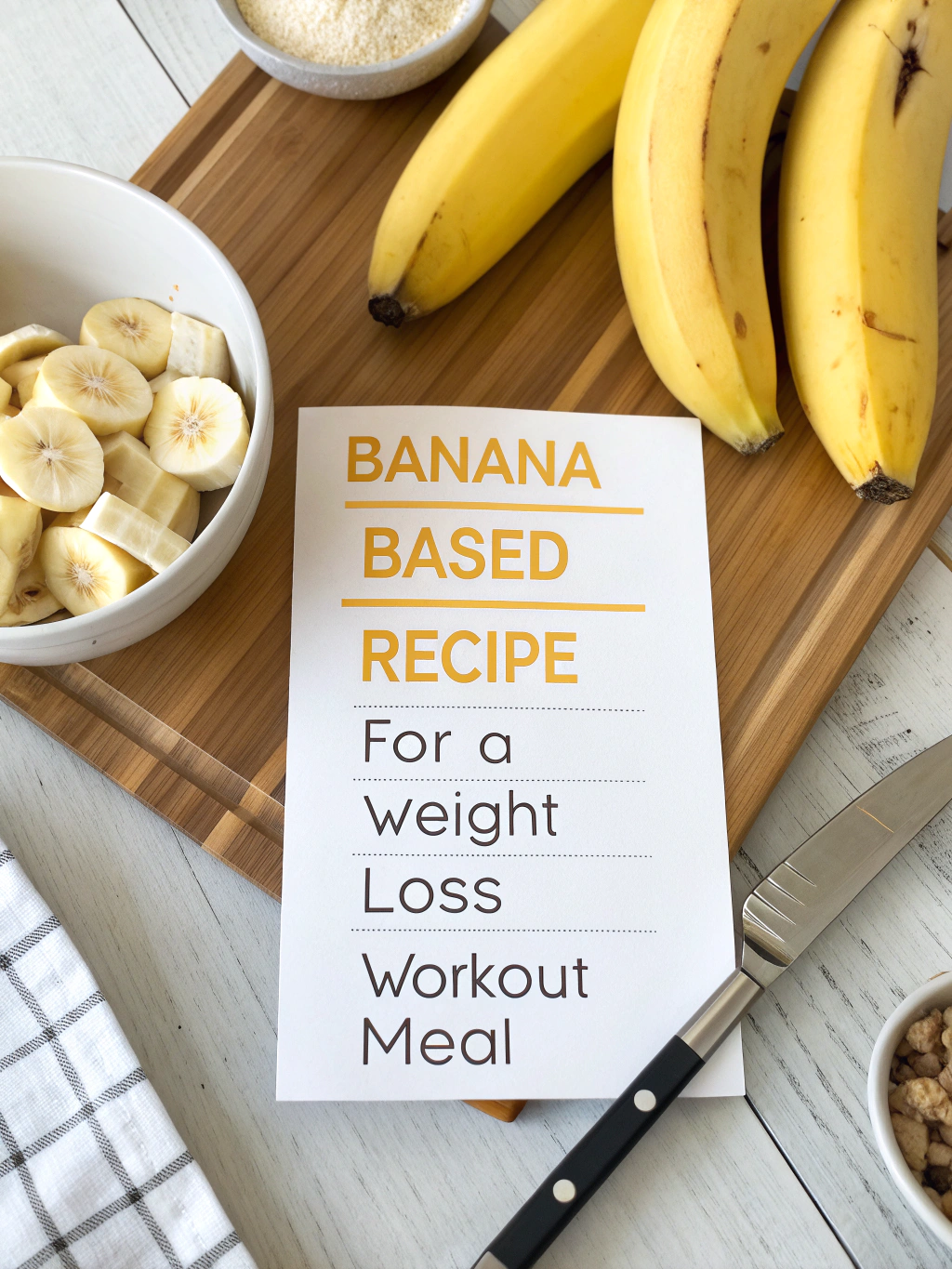 banana recipes for weight loss