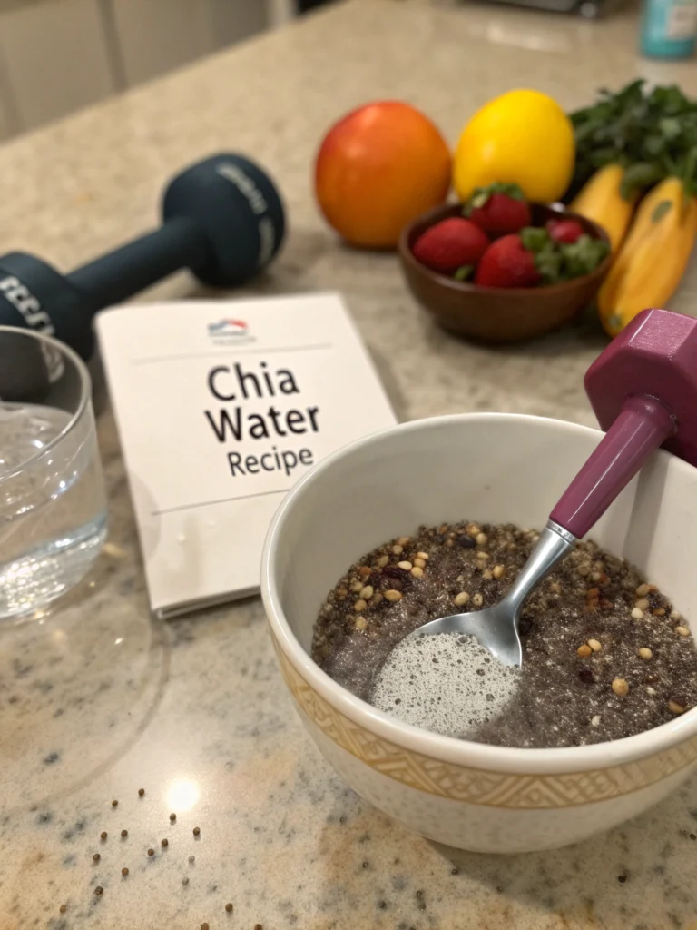 chia water recipe for weight loss