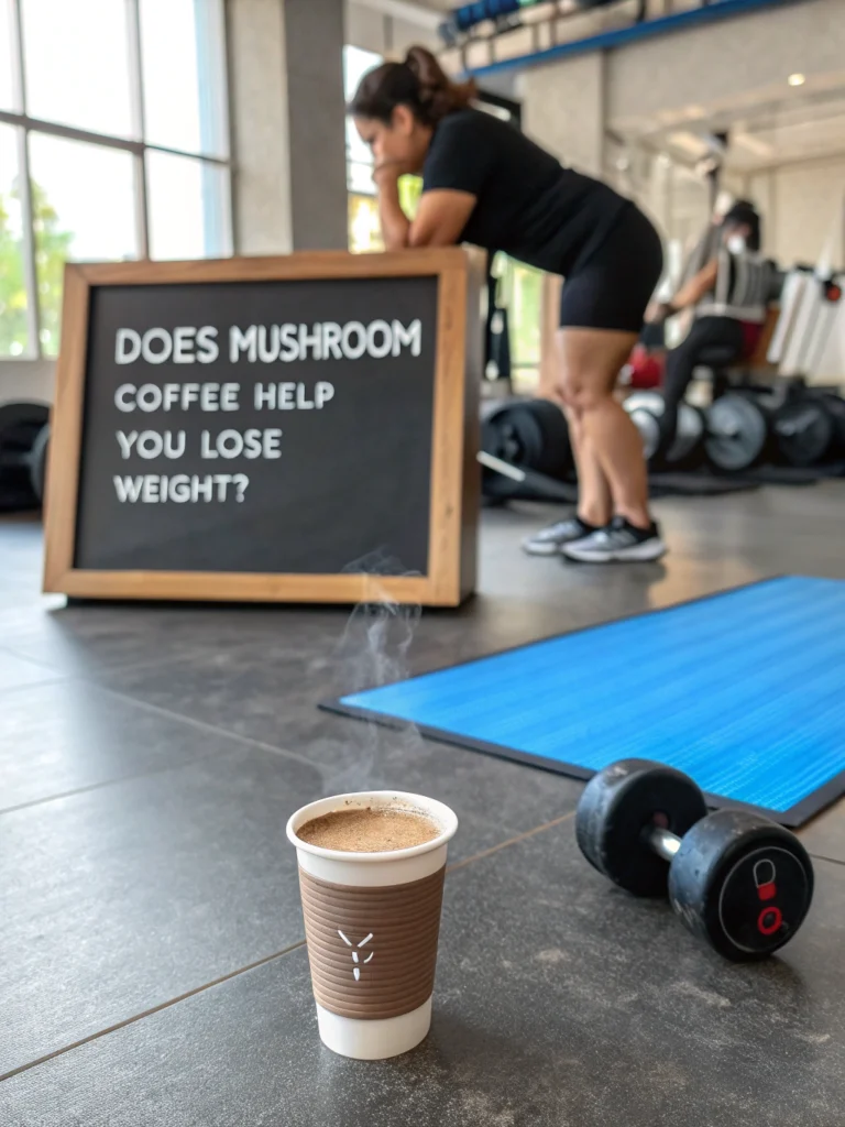 does mushroom coffee help you lose weight