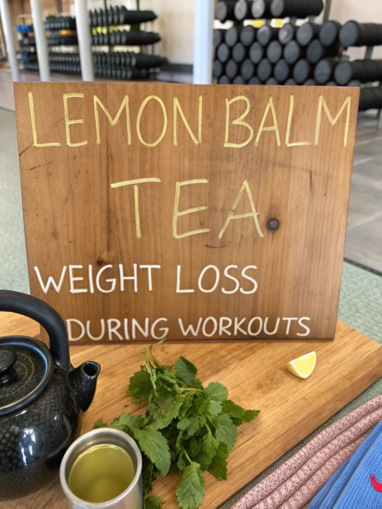 lemon balm tea recipe for weight loss